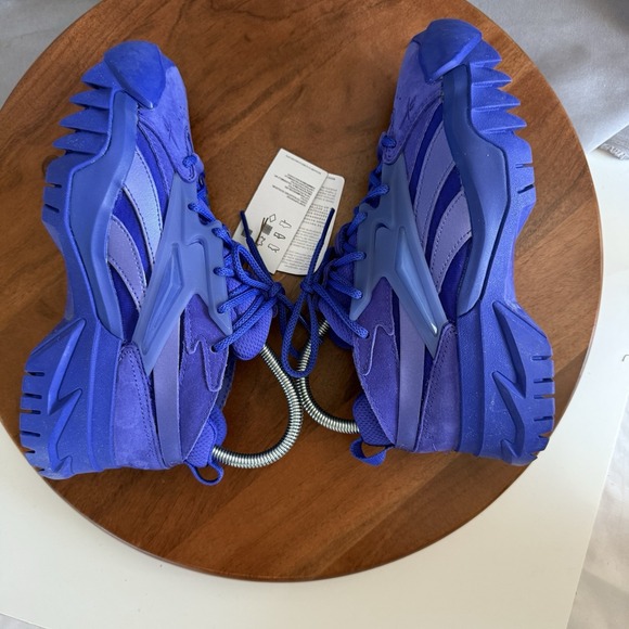 Reebok Club C Cardi V2 Leather Purple Casual Running Shoe Sneaker Women's Size 7 - Picture 5 of 12